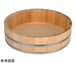 木製ステン箍 飯台（サワラ材）66cm　66cm