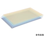 シートタイプまな板 カラーカッティングシート（10枚入）ブルー 600×300mm　CC-630 ﾌﾞﾙｰ
