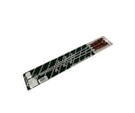 木柄角型バーベキュー串（三本組）（クロームメッキ）460mm　460mm TS-88