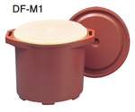 プラスチック保温食缶（みそ汁用）大　DF-M1(大)