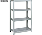 高耐食性めっき中量棚（300kg/段・単体・4段） 1255×630×1800mm　MB-1344