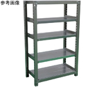 高耐食性めっき中量棚（300kg/段・単体・5段） 955×480×1800mm　MB-1125