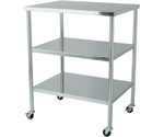 ステンレスワゴン フラット 60kg 600×450×750mm　DS-33