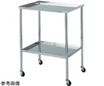 ステンレスワゴン 皿型 40kg 600×450×775mm　DS-2B