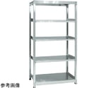 ステンレス軽中量物品棚 SUS304 961×322×1800mm　KSA3-1115