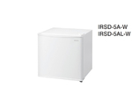 IRIS 1ドアノンフロン冷蔵庫 ホワイト 右開き　IRSD-5A-W