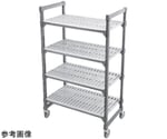 キャンブロ カムシェルビング(R) エレメンツシリーズ ベンチ型可動式4段セット 910×460×H1778mm　EMU183670V4