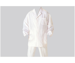 白衣（長袖）[男] ホワイト 襟あり S　AB-6406 S