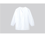 白衣（長袖）[男] ホワイト 襟なし M　AB-6400 M