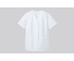白衣（半袖）[女] ホワイト 襟なし 15号　AB-6405