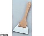 木柄<長柄>シリコンゴムヘラ（朴）小
