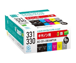 BCI-331 330/6MP対応リサイクルインク　ECI-C331-6P