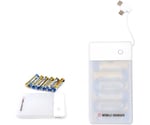 ケーブル付き乾電池式緊急充電器　BJ-EUSB6A WH
