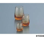ガラス製ミルクピッチャー #60 85cc アンバー 6個入　60-28LAB