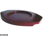 石焼ビビンバ用木台 塗装（1枚板使用）φ140mm （18cm用）　BB-140
