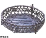 染竹錦籠足付オードブル（一輪差付）7寸　281076