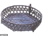 染竹錦籠足付オードブル（一輪差付）9寸　281078
