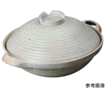 電磁用手造り楽鍋（白荻）30cm　35170