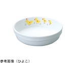キッズメイト ウェーブ深皿 12cm ピュアホワイト　33120-PW