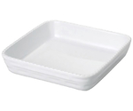 ヴァッサーノ 白磁スタック正角形26cm　5100-5013