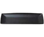 黒マット 41cm 長角皿　0211-6002
