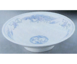 中華料理用食器（遊鳳）強化 8吋丸高台皿　82716-330