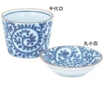 たこ唐草そば 丸小皿　308-10102