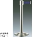 パーティーションポール ベルトタイプ Bスタート＆キャッチ ステンレス レッド 930mm 4段ベース　GY211