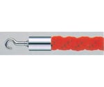 パーティションロープ Aタイプ レッド φ30mm シルバーメタリック　30AC