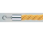 パーティションロープ Aタイプ イエロー φ30mm シルバーメタリック　30AC