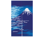 藍染のれん 富士山　NID3105-BI