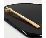 最高級箸「持て成し箸」 竹一番 先細帯付 23.5cm 25膳/パック　213