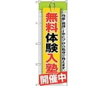 のぼり旗 無料体験入塾 開催中 No.GNB-1579 W600×H1800　6300012218