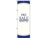 のぼり旗 PRE SALE 青 No.GNB-2770 W600×H1800　6300013705