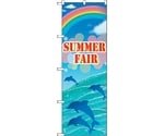 のぼり旗 SUMMER FAIR No.GNB-3123 W600×H1800　6300013873