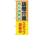 のぼり旗 訪問介護スタッフ募集中 No.GNB-4370 W600×H1800　6300014481