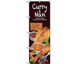 のぼり旗 Curry＆Nan No.SNB-2372 W600×H1800　6300016478