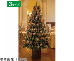 ベース付きデラックスクリスマスツリーセット ゴールド 高さ150cm　38-14-1-1