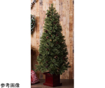 ベース付きブラシクリスマスツリー スリム 高さ210×幅86cm　38-33-3-3
