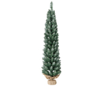 スノースリムラップヌードクリスマスツリー 高さ120×幅35cm　38-34-1-2