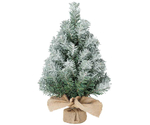 ミニラップクリスマスヌードクリスマスツリースノー 高さ45cm　38-34-2-4