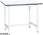 軽量作業台（KADタイプ/耐荷重180kg/メラミン天板/固定式） W900×D600×H900mm　KAD-096MW