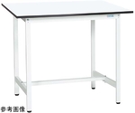 軽量作業台（KADタイプ/耐荷重180kg/メラミン天板/固定式） W900×D750×H900mm　KAD-097MW