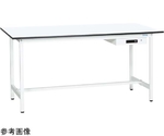 軽量作業台（KADタイプ/耐荷重180kg/メラミン天板/引出付/固定式） W1200×D900×H900mm　KAD-129AMW