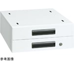 軽量作業台KA・KADタイプ用キャビネット W400×D500×H164mm 奥行寸法600mm用　KA-S20WA