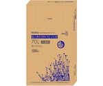 箱入再生原料HDゴミ袋 70L 半透明 100枚入　006605401