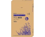 箱入再生原料HDゴミ袋 90L 半透明 100枚入　006605402