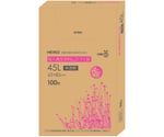 箱入再生原料LDゴミ袋 45L 半透明 100枚入　006605550