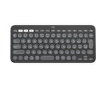 ロジクール PEBBLE KEYS 2 K380S グラファイト　K380sGR