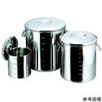 モリブデン キッチンポット（内蓋式・目盛付・手付）φ650×H650mm　SH-4865D
